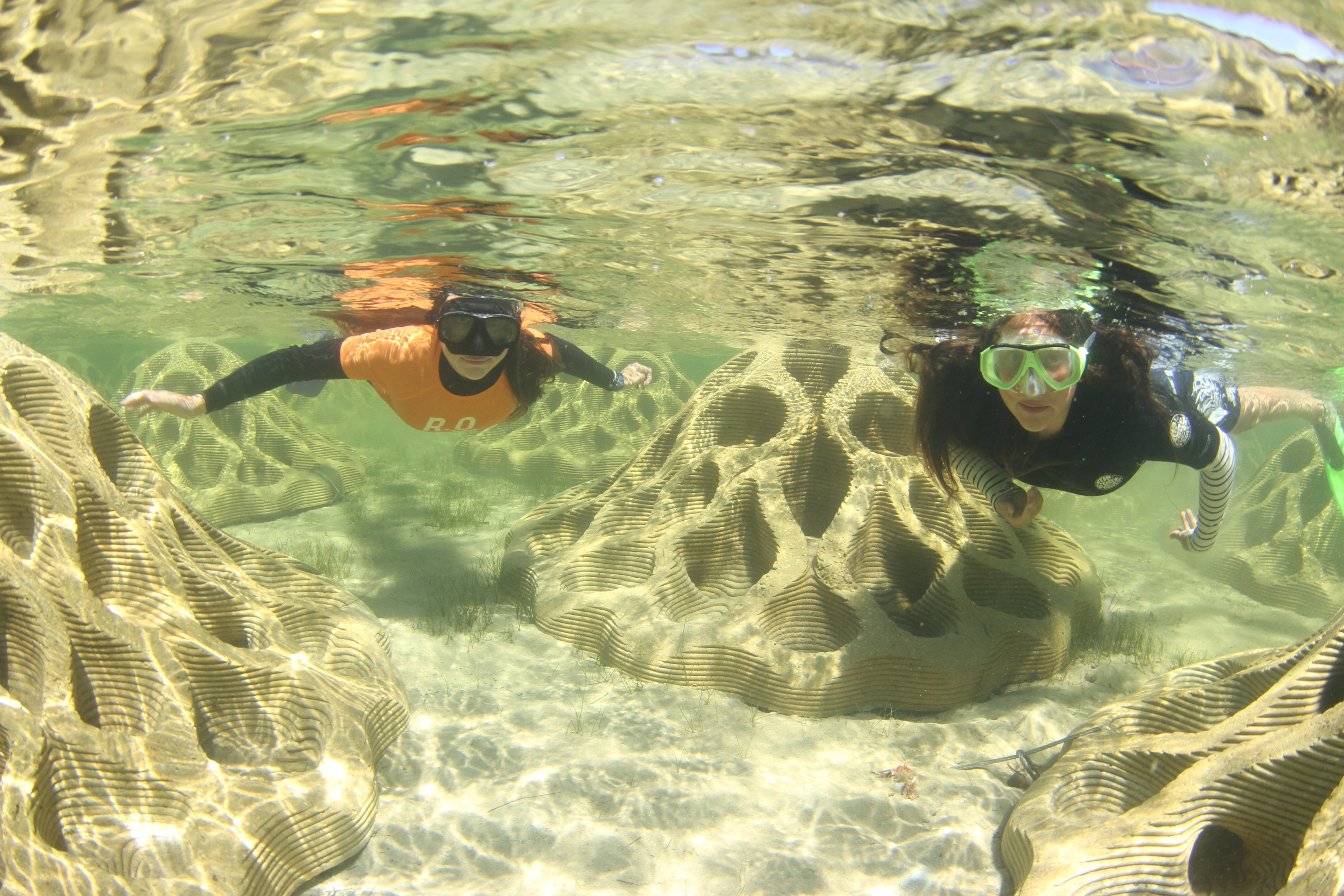 11 Dell Eco Reef Ginia and Indi underwater 1