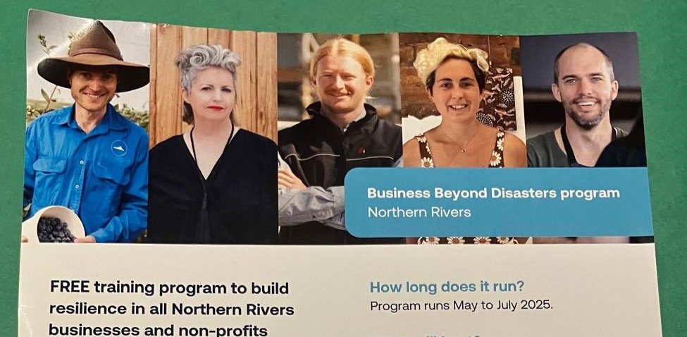 business training flier