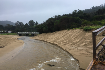 Beach nourishment efforts 2021
