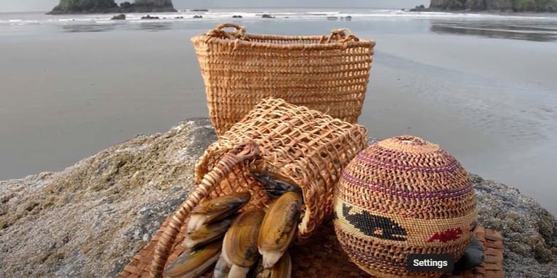 US tribal_baskets and fish