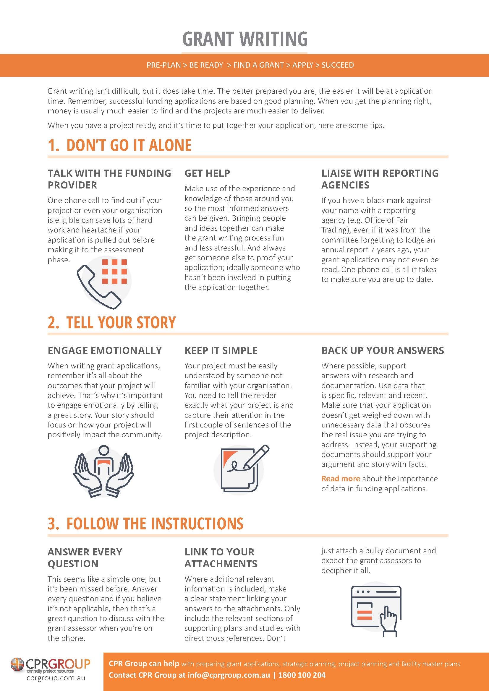 CPR_Grant writing